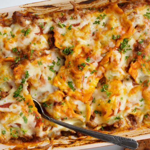 The No-Stress 3-Ingredient Lazy Lasagna Casserole Recipe