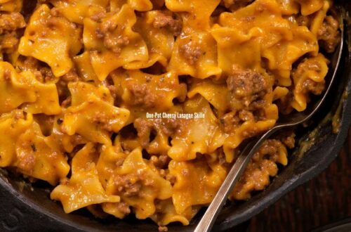 Easy One-Pot Cheesy Lasagne Skillet Recipe You Need to Try (Your Comfort Food Fix) 1