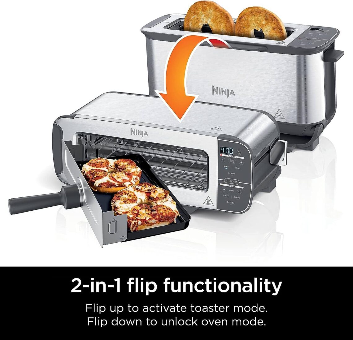 Flipping Breakfast to Snacks: My Culinary Adventure with the Ninja Foodi 2-in-1 Flip Toaster Oven 5