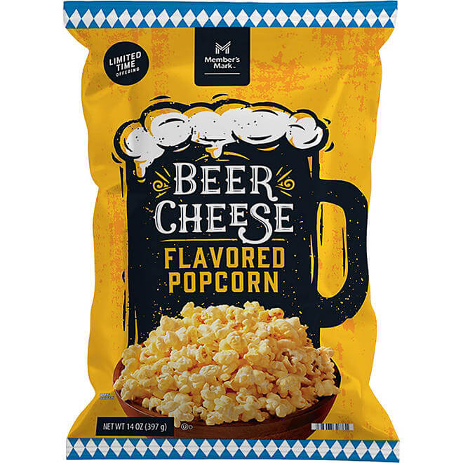 Beer Cheese Flavored Popcorn