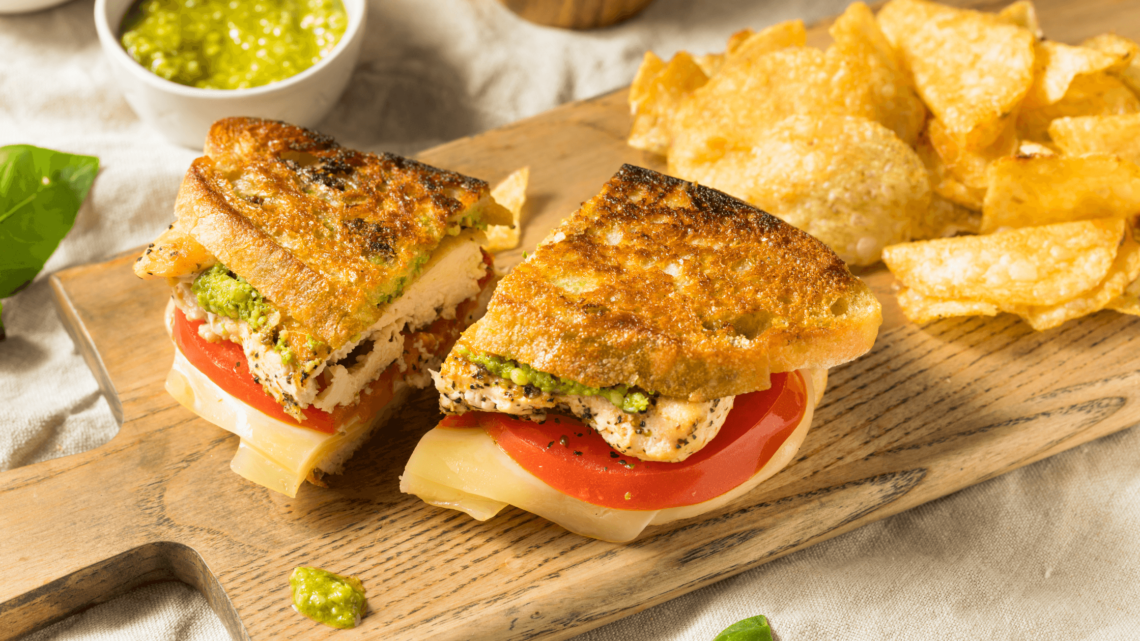 Ultimate Savory Chicken Pesto Sandwich Delight: A Gourmet Experience 8