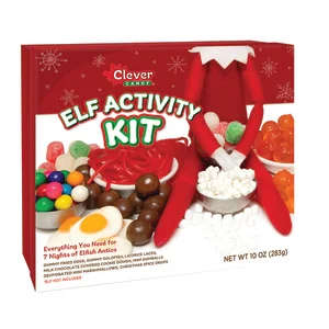 Unwrap the Magic: The Clever Candy Elf Activity Kit for Stress-Free Holiday Fun 24