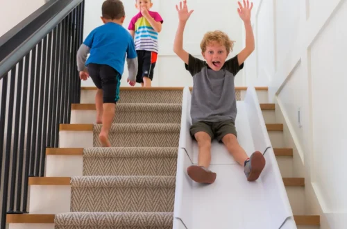 Discover the Joy of Boulder Play's StairSlide: Transform Your Home into a Play Haven! 48