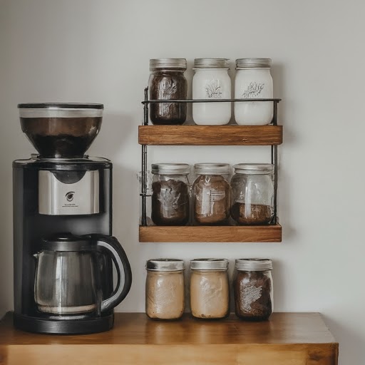 Home Brew Haven: 20 Innovative DIY Home Coffee Bar Ideas for Coffee Lovers 19