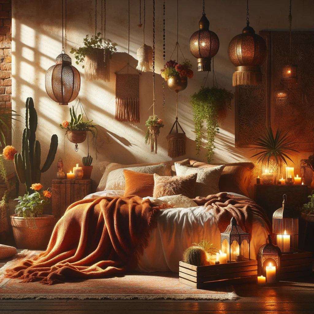 Boho Bedroom Decor: 31 Dreamy Ideas to Elevate Your Cozy Retreat with Bohemian Charm 19