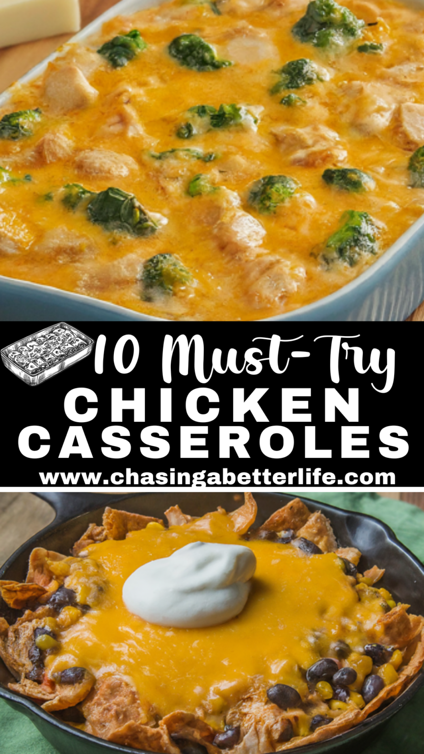 10 Irresistible Chicken Casseroles You Need to Try Right Now!