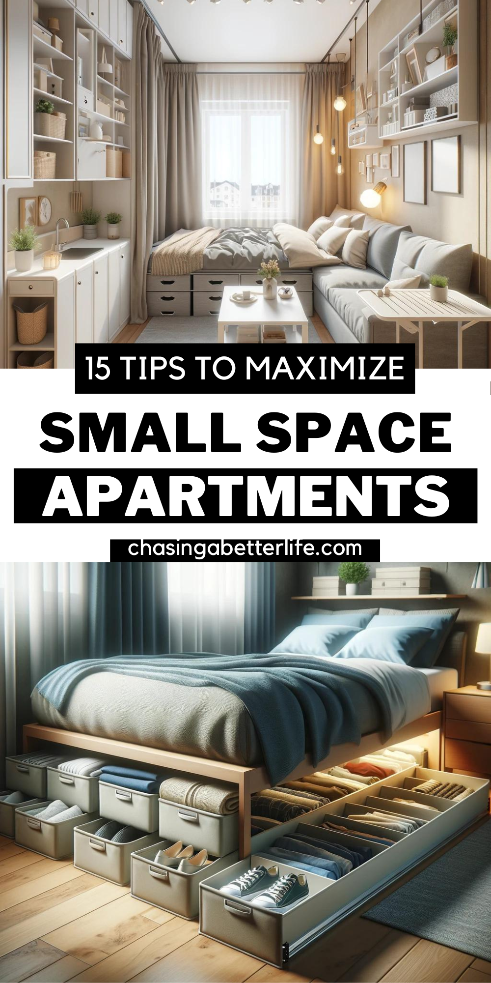 Maximize Your Tiny Apartment: 15 Genius Space-Saving Hacks Revealed 1